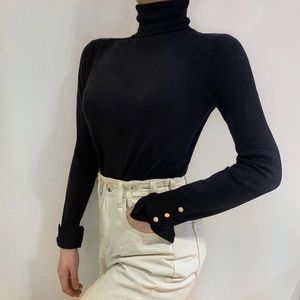 2/$25 Zara Black Turtleneck